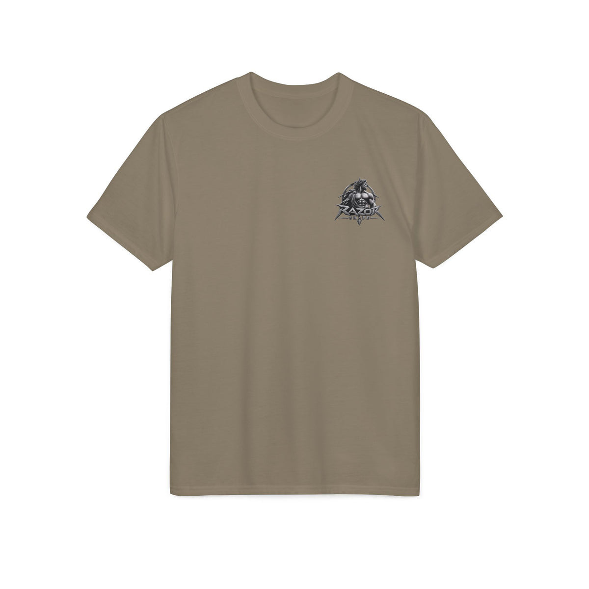 Performance T-Shirt with Small Gothic Triangle Logo
