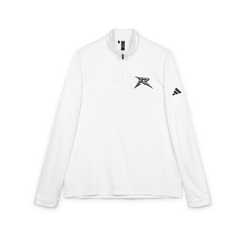 Razor Embroidered Adidas Quarter-Zip Pullover