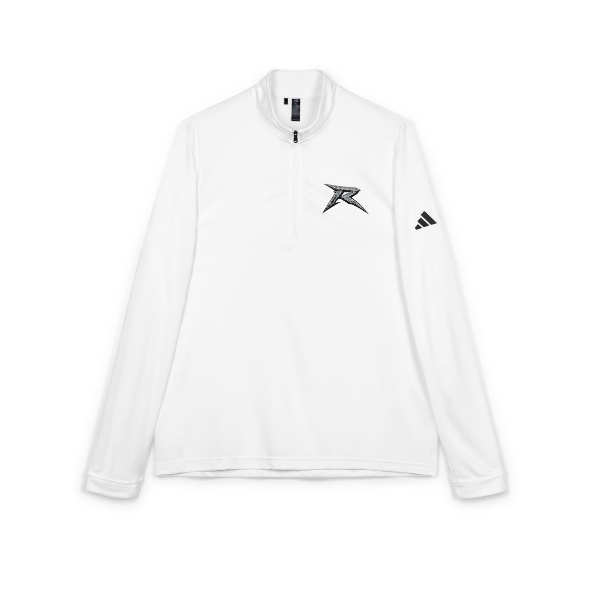 Razor Embroidered Adidas Quarter-Zip Pullover