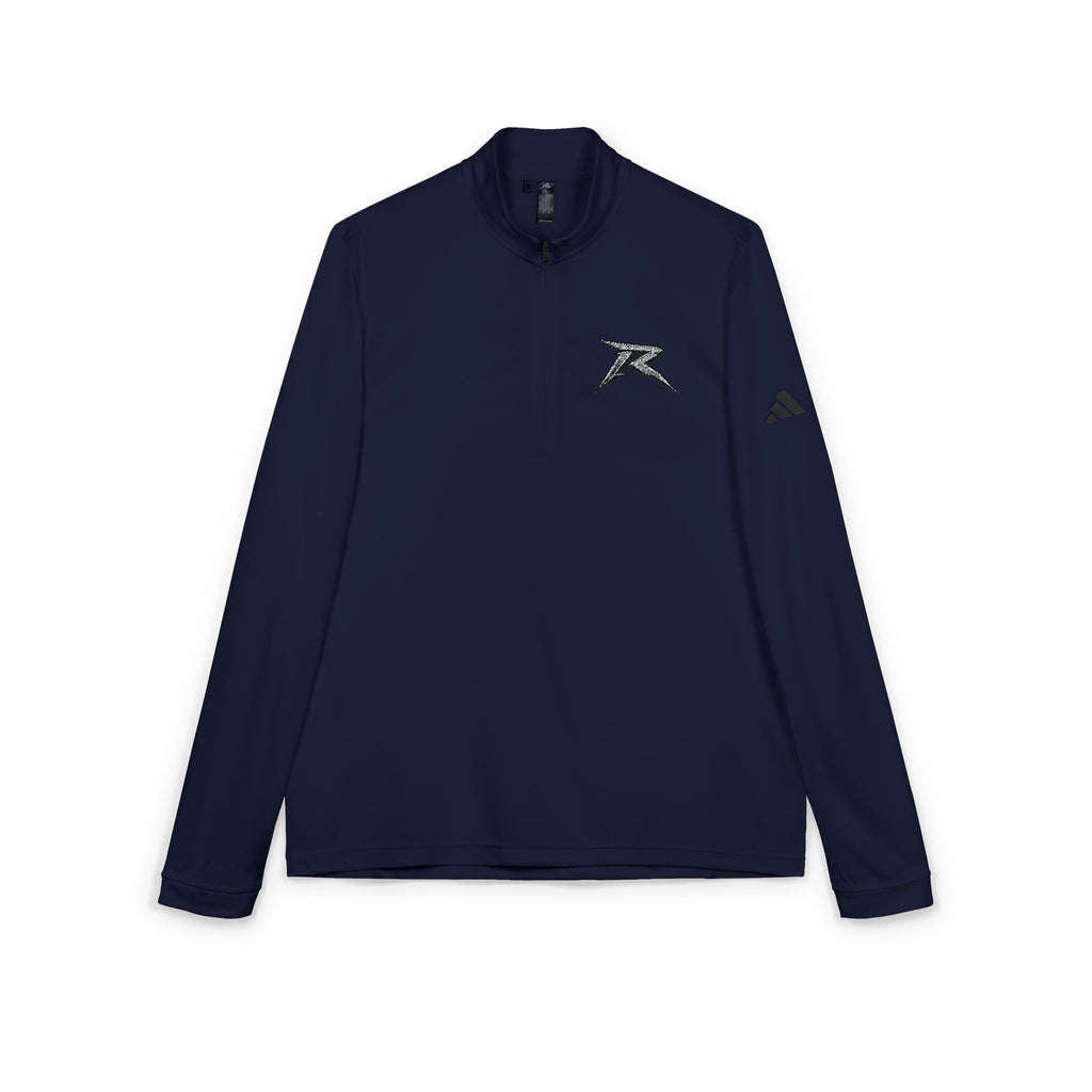 Razor Embroidered Adidas Quarter-Zip Pullover