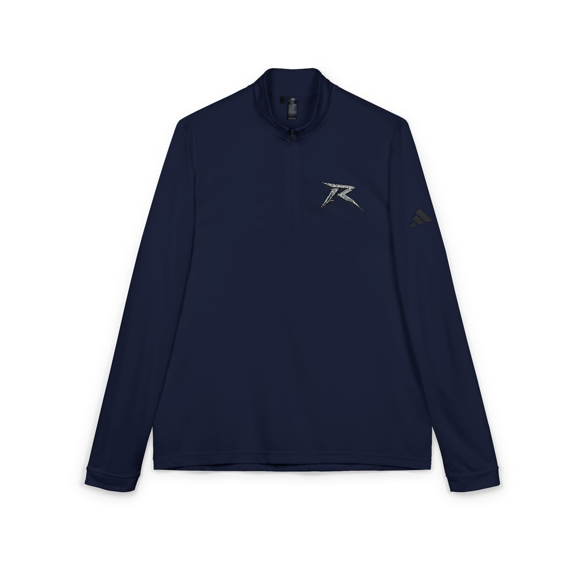 Razor Embroidered Adidas Quarter-Zip Pullover