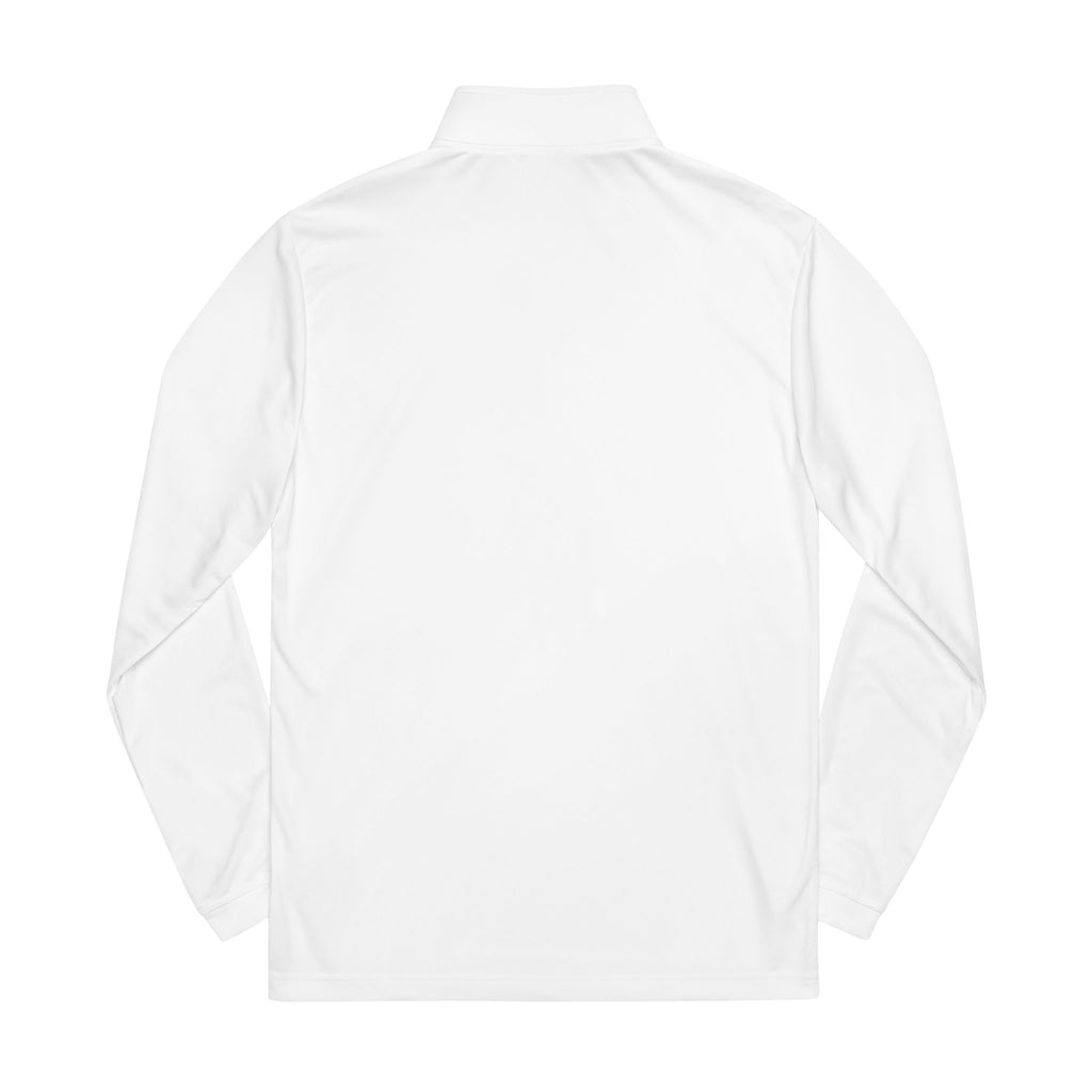 Razor Embroidered Adidas Quarter-Zip Pullover
